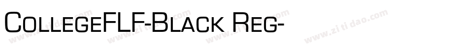 CollegeFLF-Black Reg字体转换